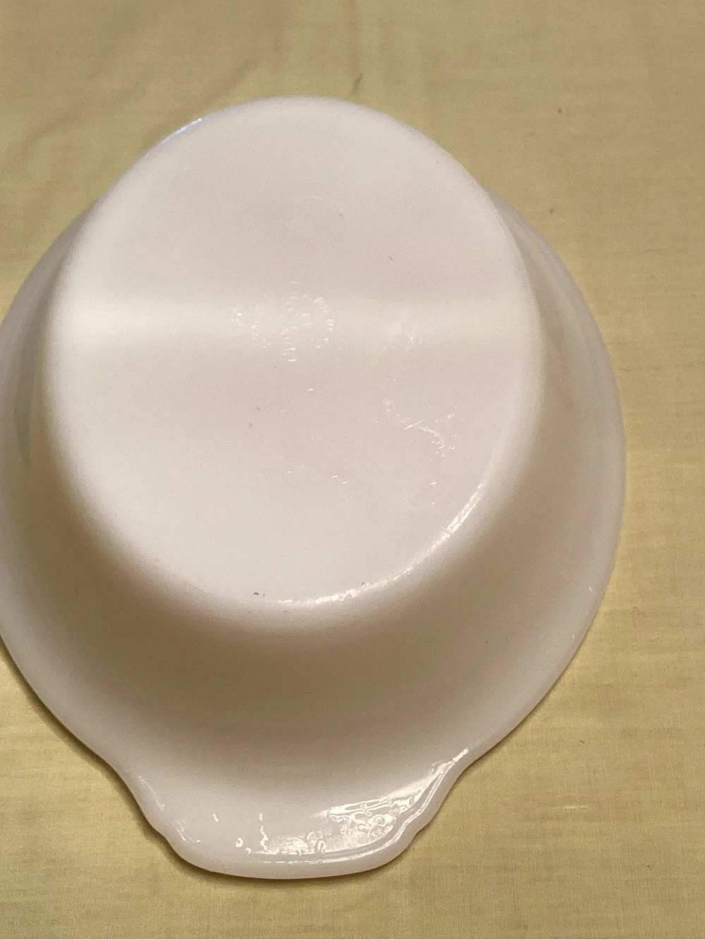 Fire King White Divided Baking Dish